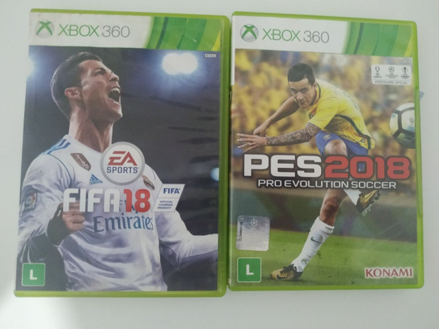 Pes 2018 Ou Fifa 2018 Xbox 360 Parcelo No Cartao Videogames Belvedere Montes Claros 819820602 Olx