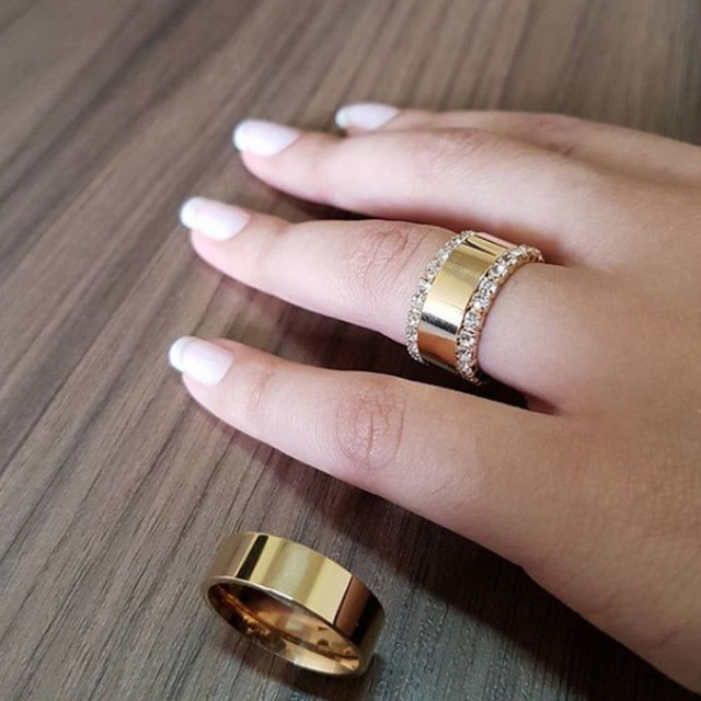 Par de Alianças Pronta Entrega e Aparadores  - Foto 3