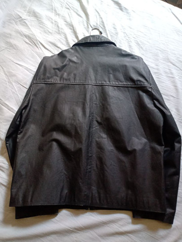 Jaqueta preta masculina - Foto 3
