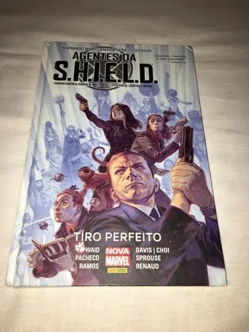 Hq Agentes da Sheild Marvel Graphic Novel Leia Descrição
