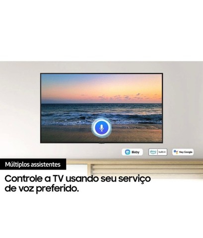 Smart TV 50" UHD Samsung 4k 50AU7700 Processador Crystal 4k Tela Sem Limites Visual Livre  - Foto 3