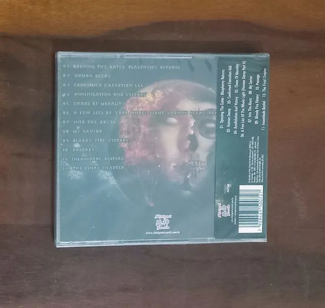 CD lacrado Crucifixion Br Human Decay 2021 - Foto 2