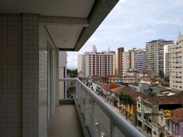 Apartamento com 2 dormitórios para alugar, 99 m² por R$ 3.900/mês - Boqueirão - Santos/SP - Foto 3