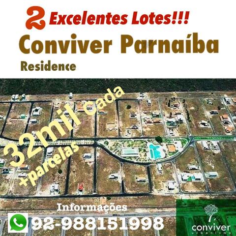 2 lotes no Conviver Parnaíba Residence