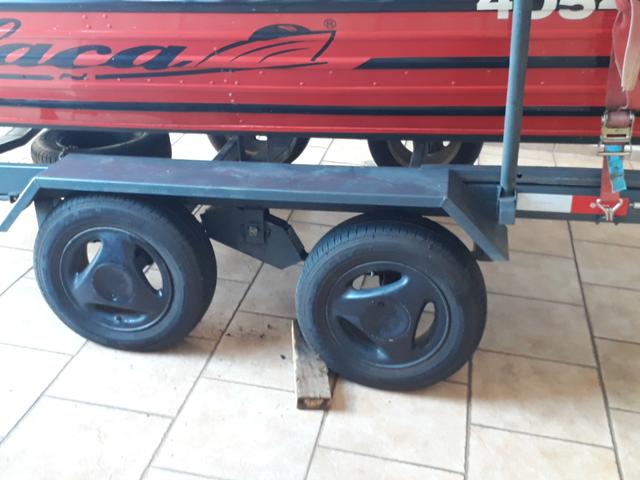 Lancha alumínio 18 pés com motor Mercury 100 HP CT 4 tempos - Foto 3