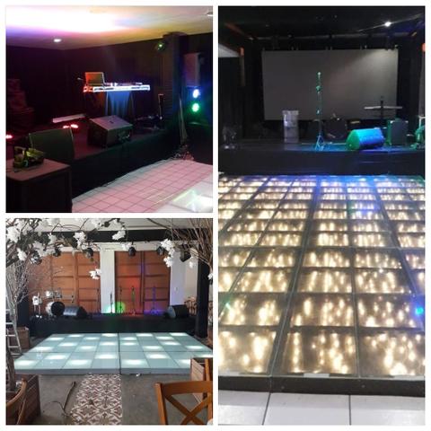 Som ,palco ,iluminação, tablado de vidro , dj e banda - Foto 2