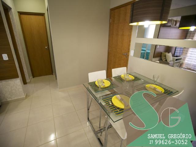 SAM - 04 - Condomínio Via Sol - 48m² - Entrada em até 48x - Serra, ES - Foto 3