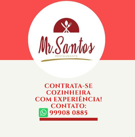 Vaga pra cozinheira(o) com experiência