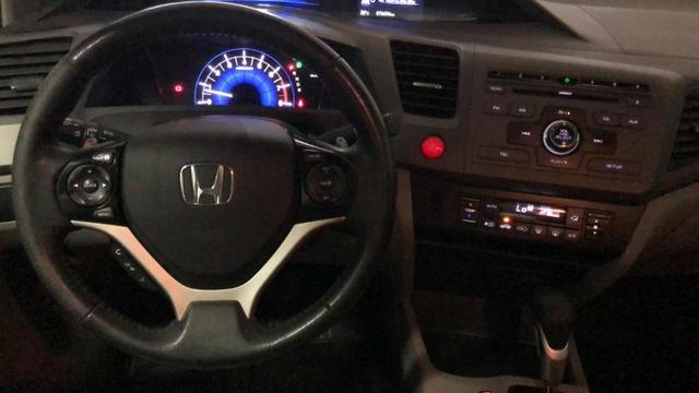 Honda-Civic LXR 2.0 Automático Branco 2014/14 - Foto 10