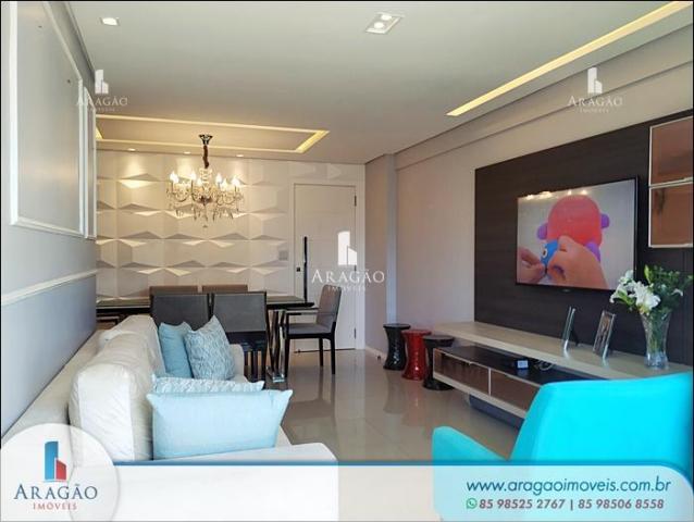 Apartamento à venda, 106 m² por r$ 850.000,00 - aldeota - fortaleza/ce - Foto 3