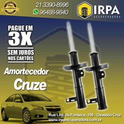 Amortecedor Recondicionado Remanufaturado - Par Dianteiro - Cruze