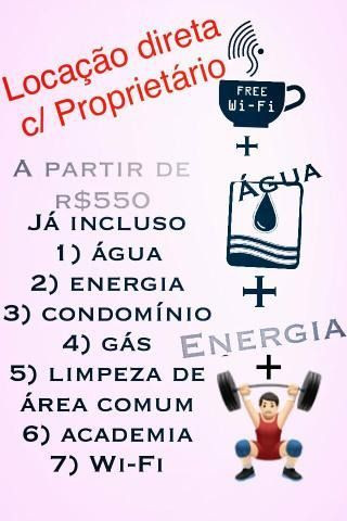 Mobiliado no Bueno c/ agua, luz, gás, condomínio e academia. - Foto 11
