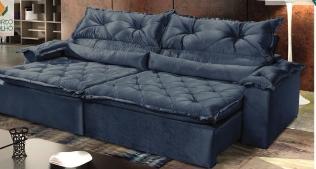 Sofa retratil e reclinavel( acento em molas especiais) - Foto 3