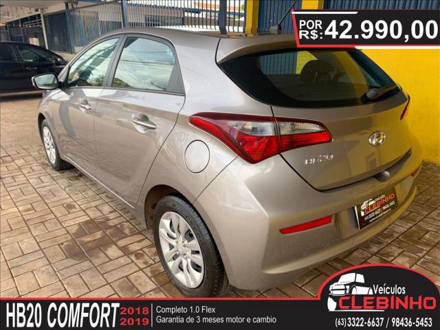 HYUNDAI HB20 1.0 COMFORT PLUS 12V FLEX 4P MANUAL - Foto 4