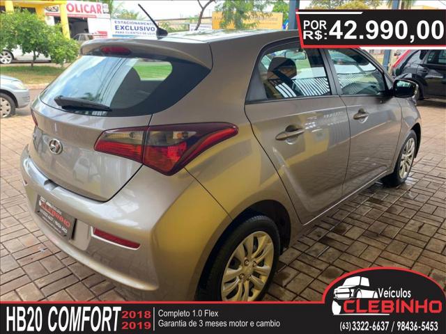 HYUNDAI HB20 1.0 COMFORT PLUS 12V FLEX 4P MANUAL - Foto 6