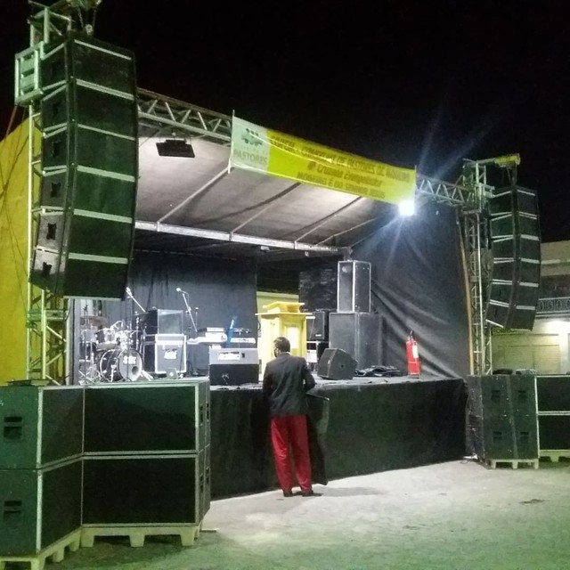 Som, palco móvel - Foto 3