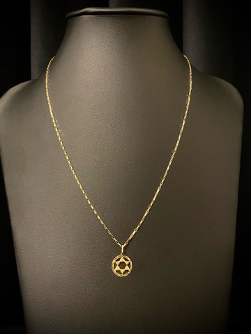 Conjunto 3,3 gramas Ouro 18K - Foto 3