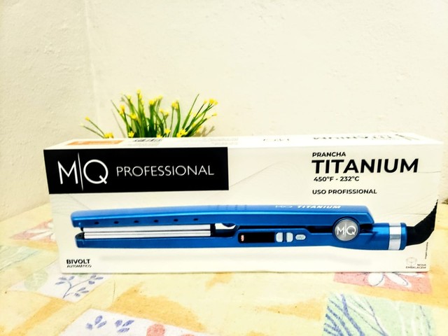 Prancha MQ Titanium Azul - Foto 2