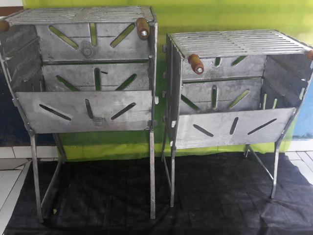 Churrasqueiras G fechada dismontavel
