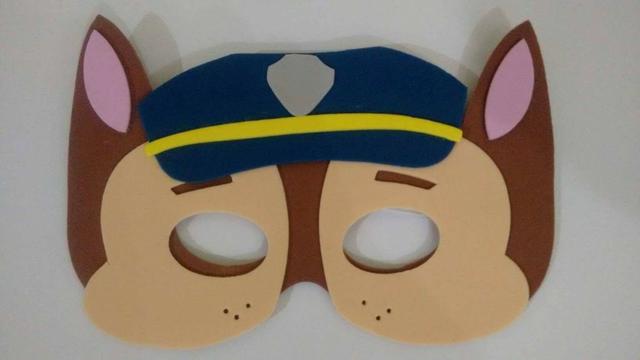 Fantasia Patrulha Canina Policial Chase Infantil com Mascara - Foto 5