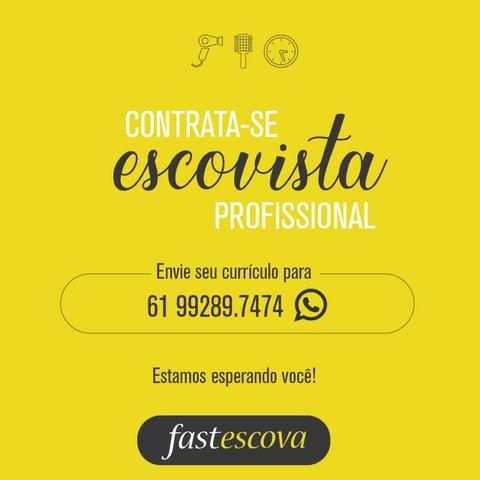 Escovista com experiência