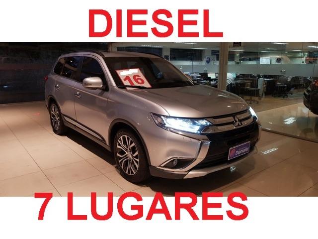 Outlander 2.2 Diesel *4X4 * 7 Lugares *Blindada * 2016 *48.000 km´s - Foto 2