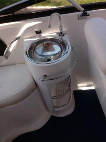 Lancha 19 Pes Motor Mercury Optimax 135HP 125 Horas - Foto 4