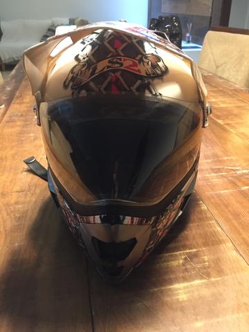 Capacete LS2 / Caveira - Foto 2