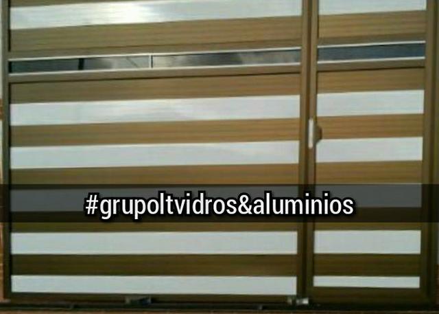 Promoção de portão de alumínio
