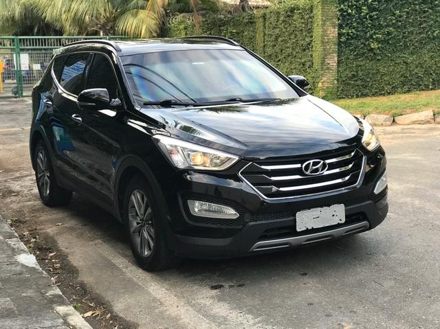SANTA FÉ BLINDADA 3.3L 2015 V6 270CV, 5 Lugares, igual á zero KM, a mais TOP, OPORTUNIDADE - Foto 12