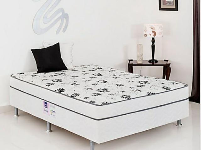 Cama box casal conjugada ortopédica