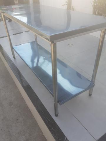 Mesa em aço inox a partir de r$ 600 - Foto 2