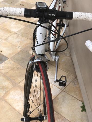 Oportunidade!!Speed Caloi sprint20 toda tiagra 20v tamanho 54 !bike extremamente nova !!! - Foto 6