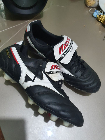 mizuno morelia couro de canguru