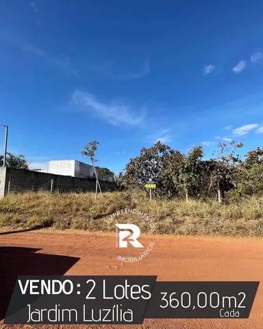 Vendo 2 Lotes no Jardim Luzília, Luziânia/GO