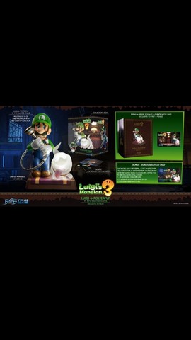 Luigi's Mansion Luigi e Polterpup Exclusivo First 4 Figures - Foto 5