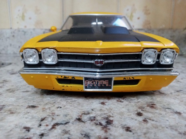 Raro 1:18 Jada 1969 Chevrolet Chevelle Ss - 90053 M. Amarelo