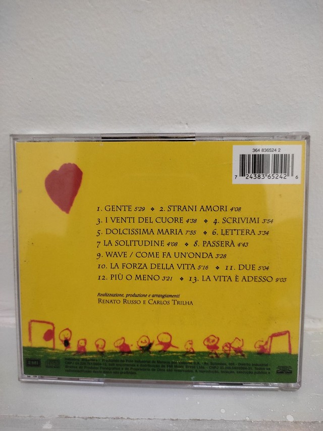 Renato Russo Italiano CD- Equilíbrio Distante 