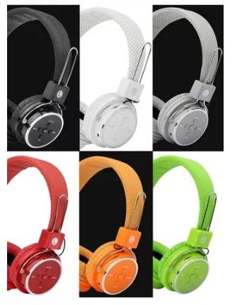 Fone Bluetooth Headphone Stereo Radio Fm Micro Sd Usb B05 MP3 - Foto 4