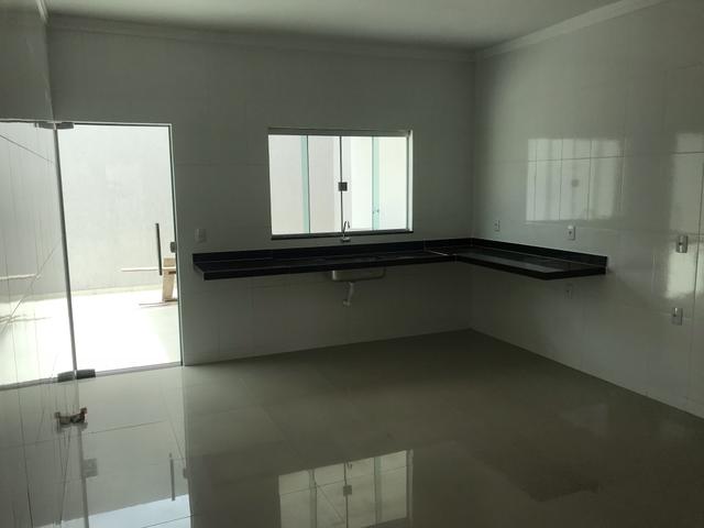 Linda casa de 3 qts, suite, laje em Condomínio Fechado do Setor de Mansões de Sobradinho - Foto 6