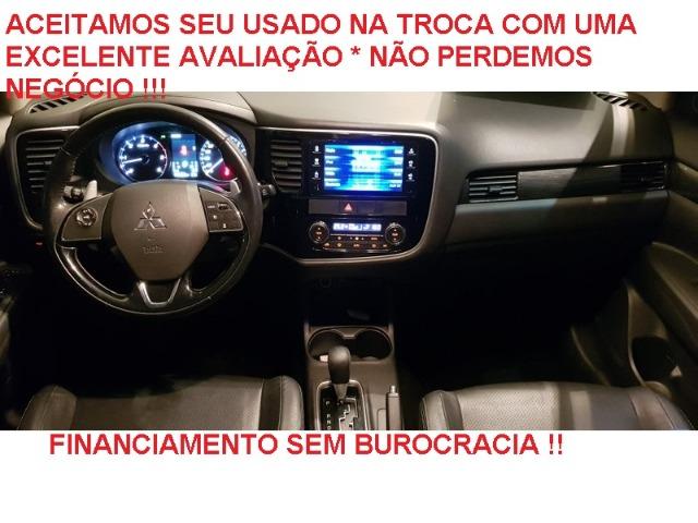 Outlander 2.2 Diesel *4X4 * 7 Lugares *Blindada * 2016 *48.000 km´s - Foto 5
