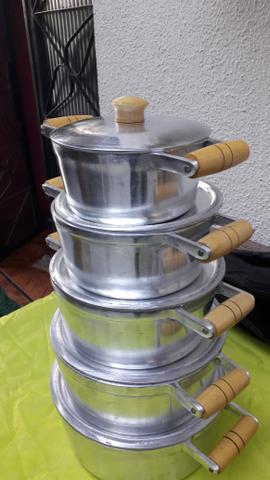 Panelas de alumínio batido Grosso - Foto 4