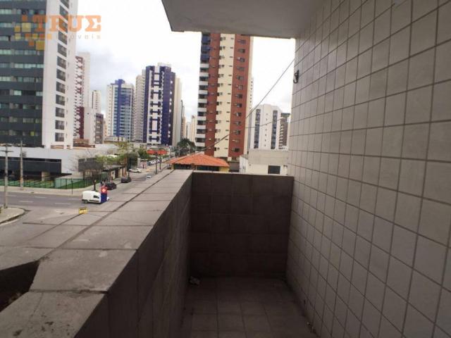 Apartamento com 3 dormitórios para alugar, 95 m² por R$ 2.000,00/mês - Boa Viagem - Recife - Foto 5