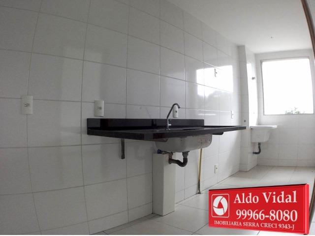 ARV 149-Apartamento 2 quartos com suíte e varanda em Laranjeiras - Serra - Foto 17