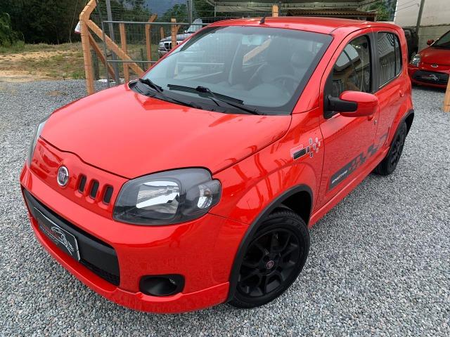 Fiat Uno Sporting 1.4 Completo Bancos em Couro 2011/2012