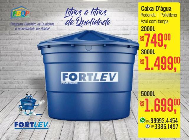 Tanque Reservatório em Polietileno - FortLev 10.000L e 15.000L - Foto 5