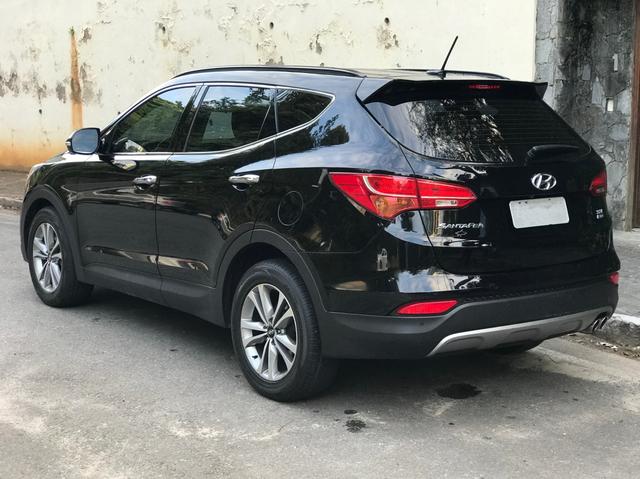 SANTA FÉ BLINDADA 3.3L 2015 V6 270CV, 5 Lugares, igual á zero KM, a mais TOP, OPORTUNIDADE - Foto 13