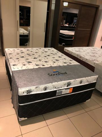 Cama Box Encanto de Casal Sono Real - Entrega Grátis - Foto 2