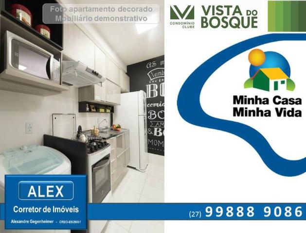 ALX - 11 - Apartamento 2 Quartos Vista do Bosque / ITBI + Registro GRÁTIS - Foto 10