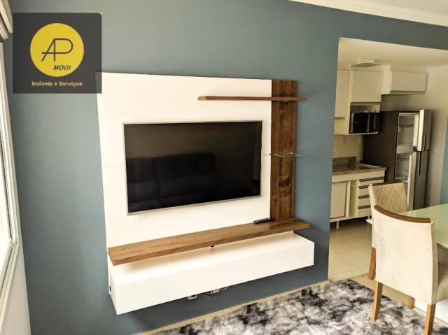 Apartamento com 1 dormitório para alugar, 46 m² - Centro Cívico - Mogi das Cruzes/SP - Foto 4